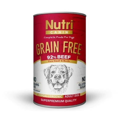 NUTRI CANIN G.F. BEEF SWEET POTATOES 400 GR