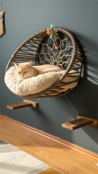 Olips Petek Askılı Kedi Yatağı