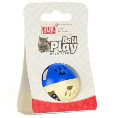 Ovisso Flip Zilli Kedi Topu Oyuncak