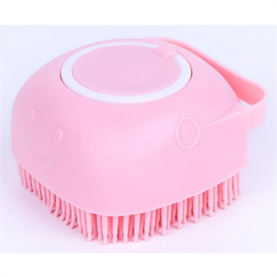 Ovisso Hazneli Silikon Kedi Köpek Yıkama Fırçası 1 Adet ( renkler farklılık gösterebilir )