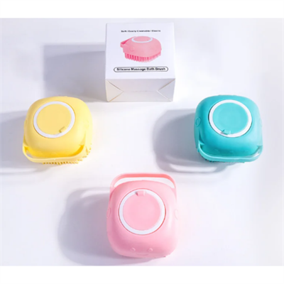 Ovisso Hazneli Silikon Kedi Köpek Yıkama Fırçası 1 Adet ( renkler farklılık gösterebilir )