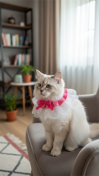 Kedi ve Köpek Pancake Dantel Tasma