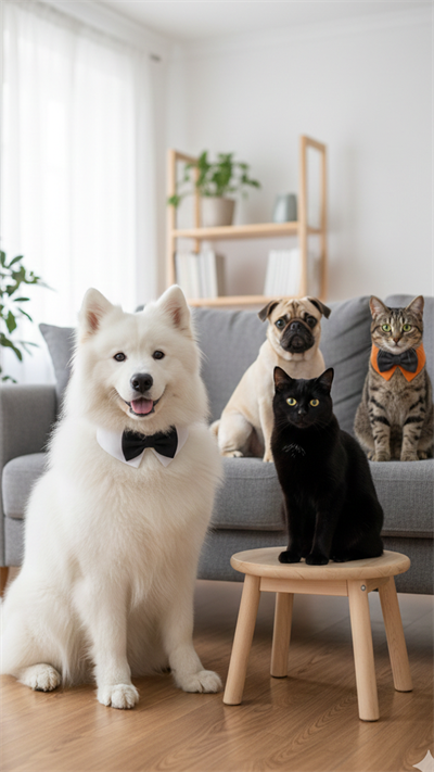 Kedi ve Köpek Papyonlu Yakalık Tasma