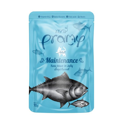 Pramy Maintenance Jöle İçinde Yağsız Ton Balıklı Kedi Konservesi 70gr