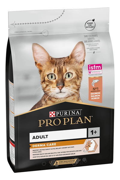 Pro Plan Derma Care Somonlu Tüy Sağlığı Destekleyici Kedi Maması 10kg