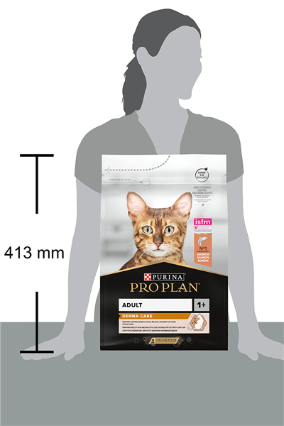 Pro Plan Derma Care Somonlu Tüy Yumağı Önleyici Yetişkin Kedi Maması 3kg