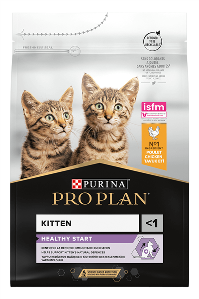 Pro Plan Kitten Tavuklu ve Pirinçli Yavru Kedi Maması 1,5kg
