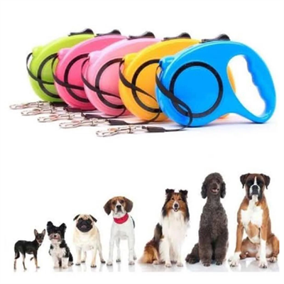 Profesyonel Hafif Sağlam Makaralı Köpek Gezdirme Tasması 5m Otomatik Köpek Tasması