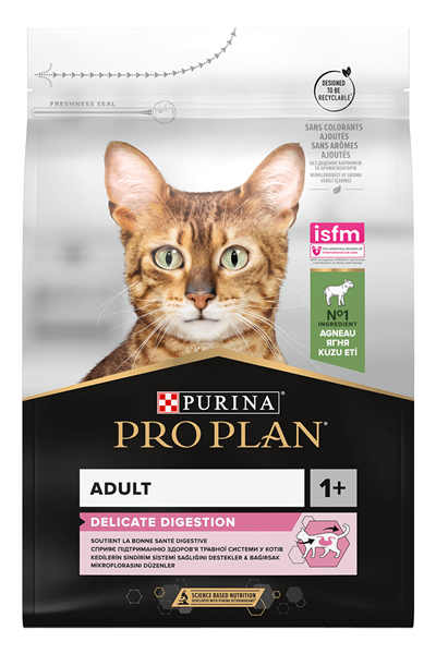 Proplan Delicate Kuzu Etli yetişkin Kedi Maması 3 Kg