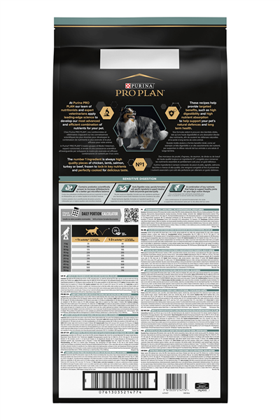 Proplan Sensitive Digestion Kuzulu ve Pirinçli Orta Irk Yetişkin Köpek Maması 14 kg