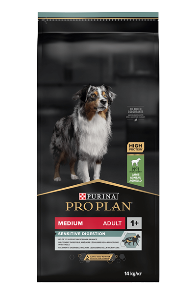 Proplan Sensitive Digestion Kuzulu ve Pirinçli Orta Irk Yetişkin Köpek Maması 14 kg