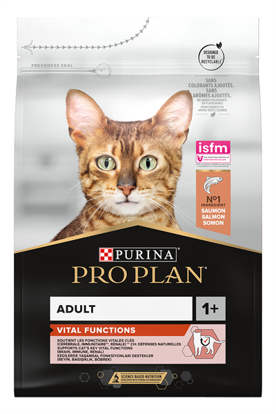 Proplan Somonlu ve Pirinçli Yetişkin Kedi Maması 1,5 Kg
