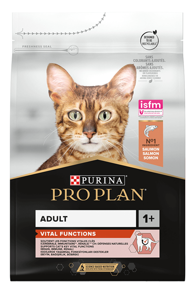 Proplan Somonlu ve Pirinçli Yetişkin Kedi Maması 10 Kg