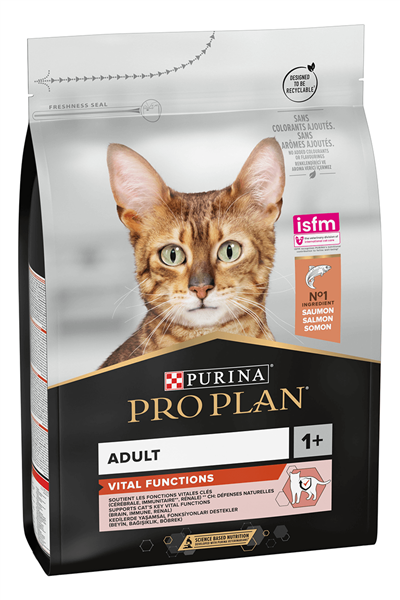 Proplan Somonlu ve Pirinçli Yetişkin Kedi Maması 10 Kg
