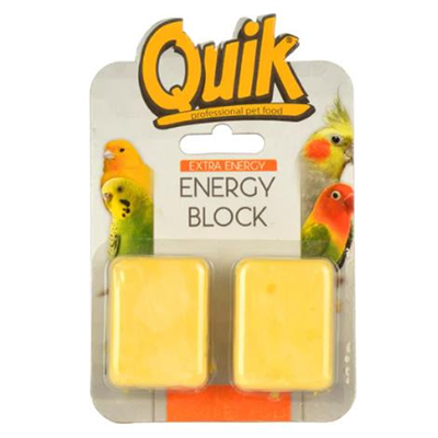 Quik Muhabbet Kuşları Için Enerji Blok Gaga Taşı Muzlu 2li