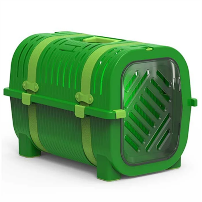 Rainbow Yeşil Lime Green Kemerli Kedi Köpek Taşıma Çantası 51x33x36 Cm