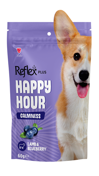 Reflex Plus Happy Hour Sakinleşmeyi Destekleyici Köpek Ödül Maması 60gr