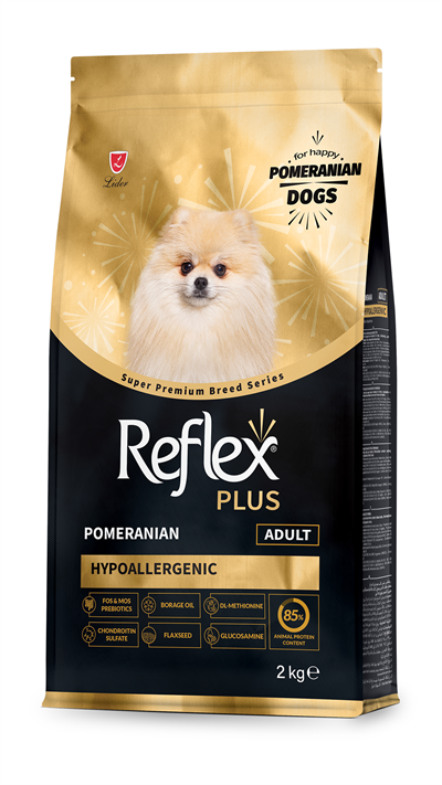 Reflex Plus HypoAllergenic Pomeranian Yetişkin Köpek Maması 2kg
