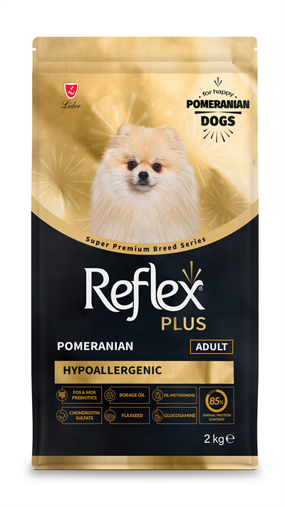 Reflex Plus HypoAllergenic Pomeranian Yetişkin Köpek Maması 2kg