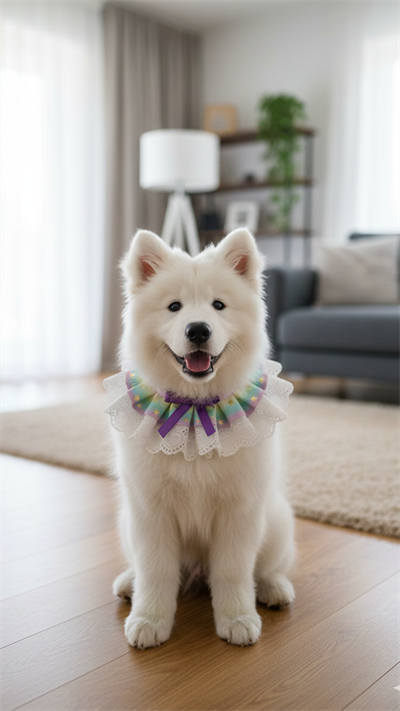 Kedi ve Köpek Renkli Panço Tasma