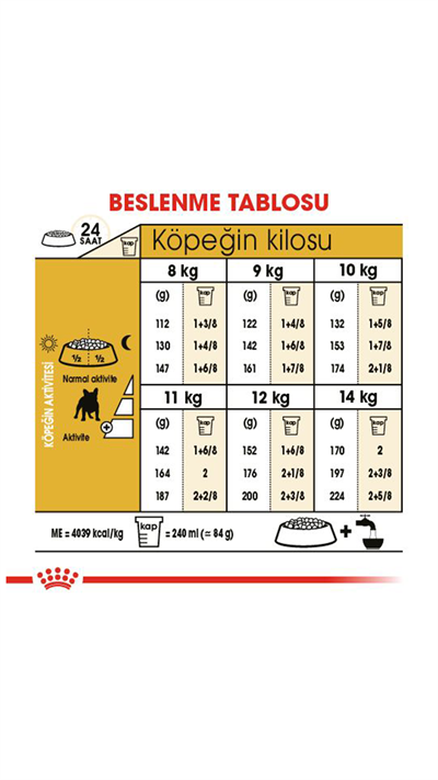 Royal Canin French Bulldog Yetişkin Köpek Maması 3 kg