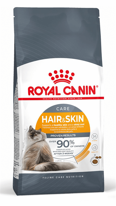 Royal Canin Hair&Skin Hassas Tüylü Yetişkin Kedi Maması 4 kg