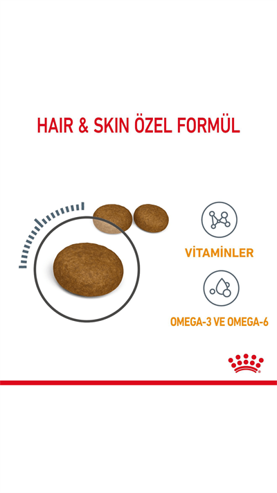 Royal Canin Hair&Skin Hassas Tüylü Yetişkin Kedi Maması 4 kg