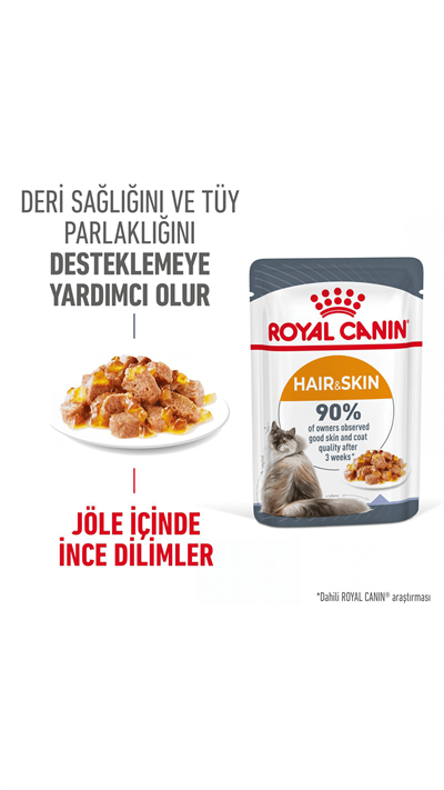 Royal Canin Intense Beauty Jelly Kedi Konservesi 85Gr