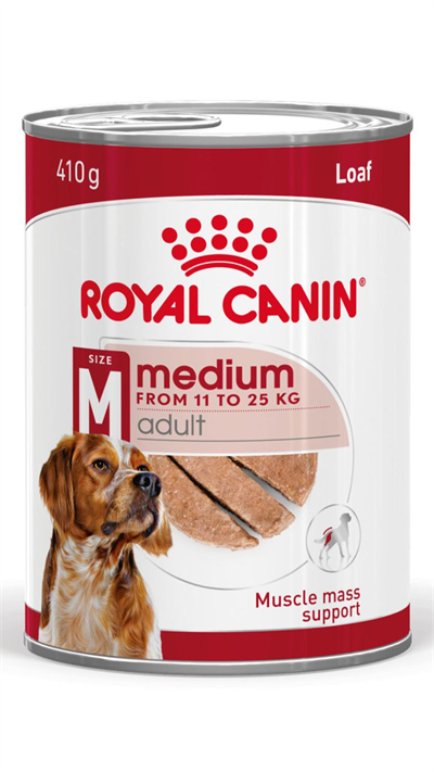 Royal Canin Loaf Mousse Orta Irk Ezme Yetişkin Köpek Konservesi 410gr