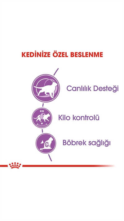 Royal Canin Sterilised +7 Kısırlaştırılmış Yaşlı Kedi Maması 1,5 Kg