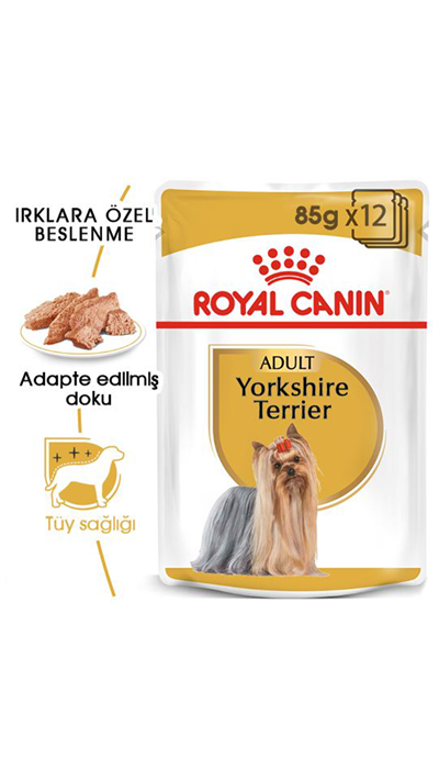 Royal Canin Yorkshire Terrier Yetişkin Köpek Konservesi 85gr