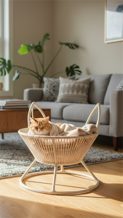 Saksı Model Kedi Yatağı