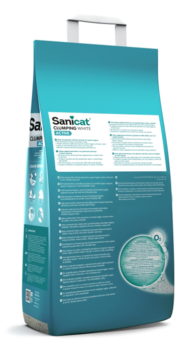 SaniCat Active Aktif Oksijenli Dezenfektan Marsilya Sabun Kokulu Kedi Kumu 10lt