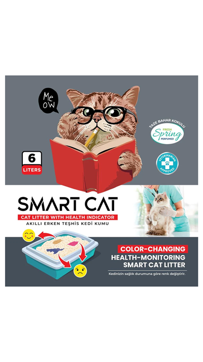 Smart Cat Erken Teşhis Kedi Kumu 6lt 