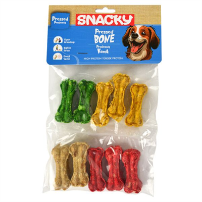 Snacky Munchy Press Köpek Kemiği 5cm (10lu)