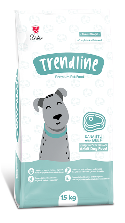 Trendline Biftekli Yetişkin Köpek Maması 15 kg