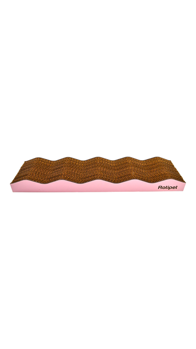 Wavy Karton Kedi Tırmalama Ünitesi 44x21x8 cm