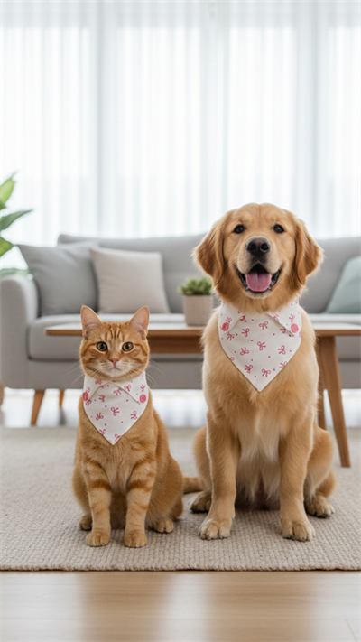 Kedi ve Köpek White Style Tasma