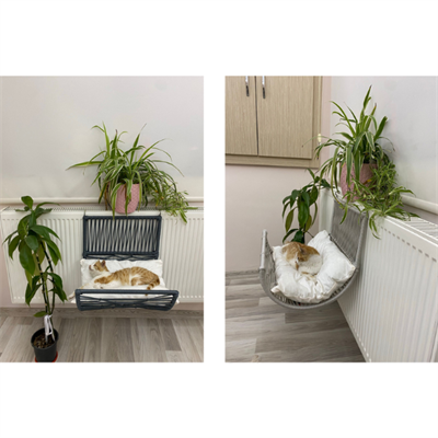 Yay Petek Askılı Kedi Yatağı