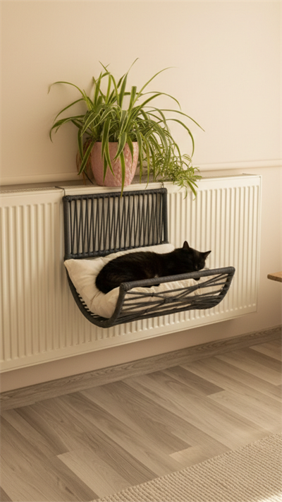 Yay Petek Askılı Kedi Yatağı