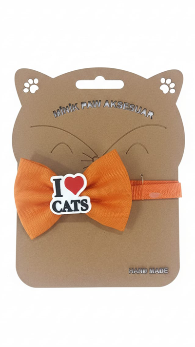 Kedi ve Köpek Yaz Modası L Papyon Tasma