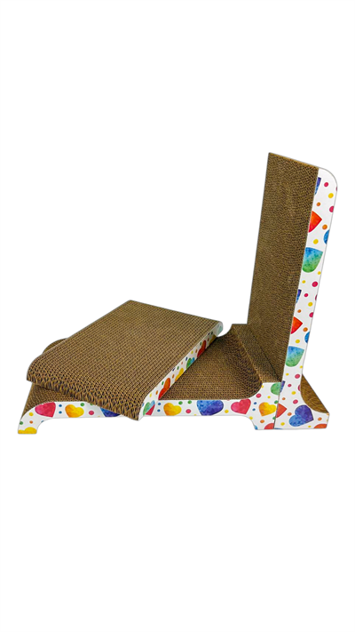 Zefir Karton Kedi Tırmalama 43,5x21x9 cm