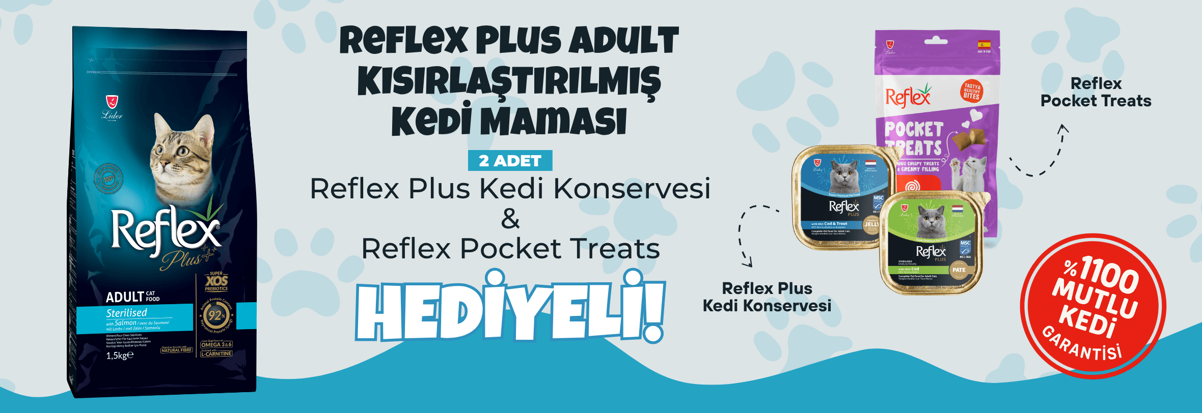 Reflex Plus 1,5 Kg Mamalarda Hediyeler
