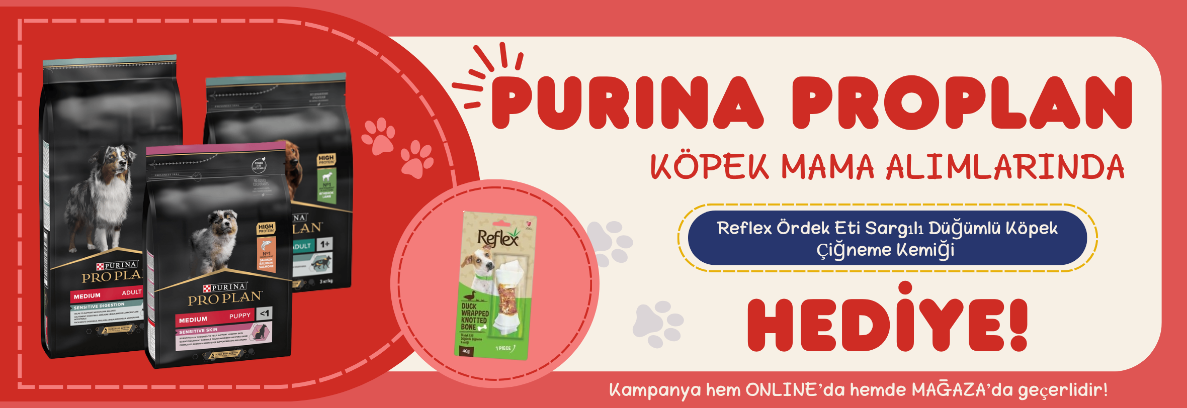 Proplan Köpek Mamaları ve Hediyeleri