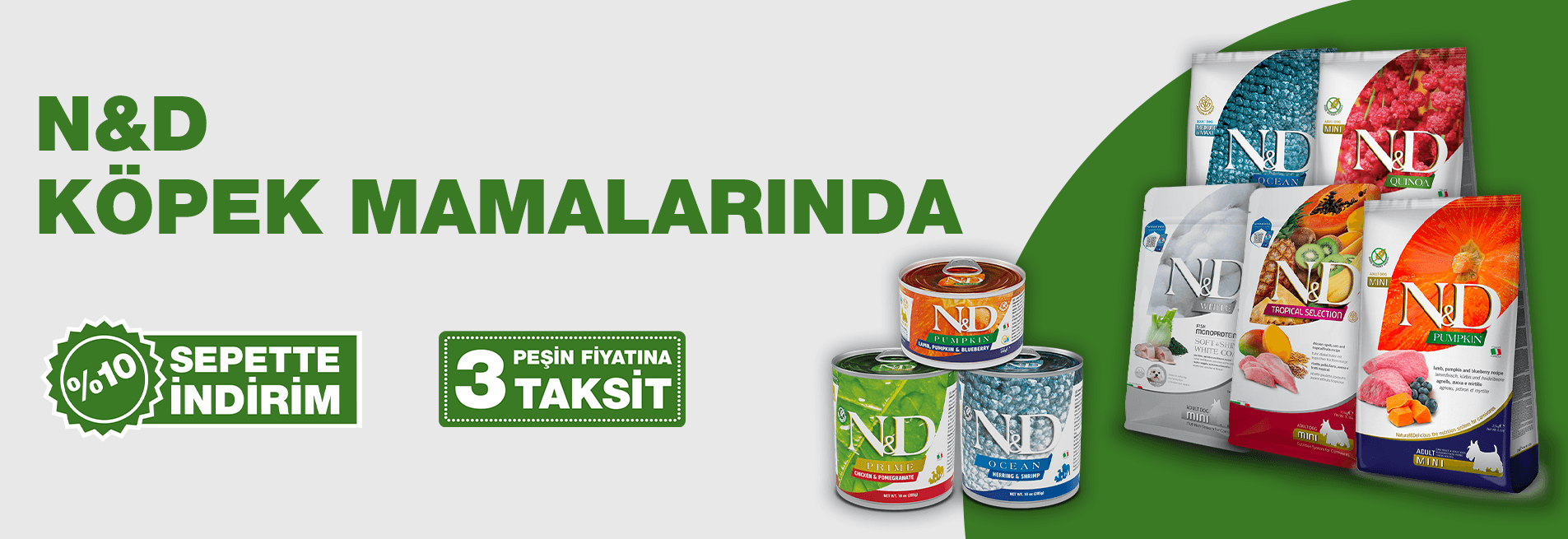 N&D Köpek Maması