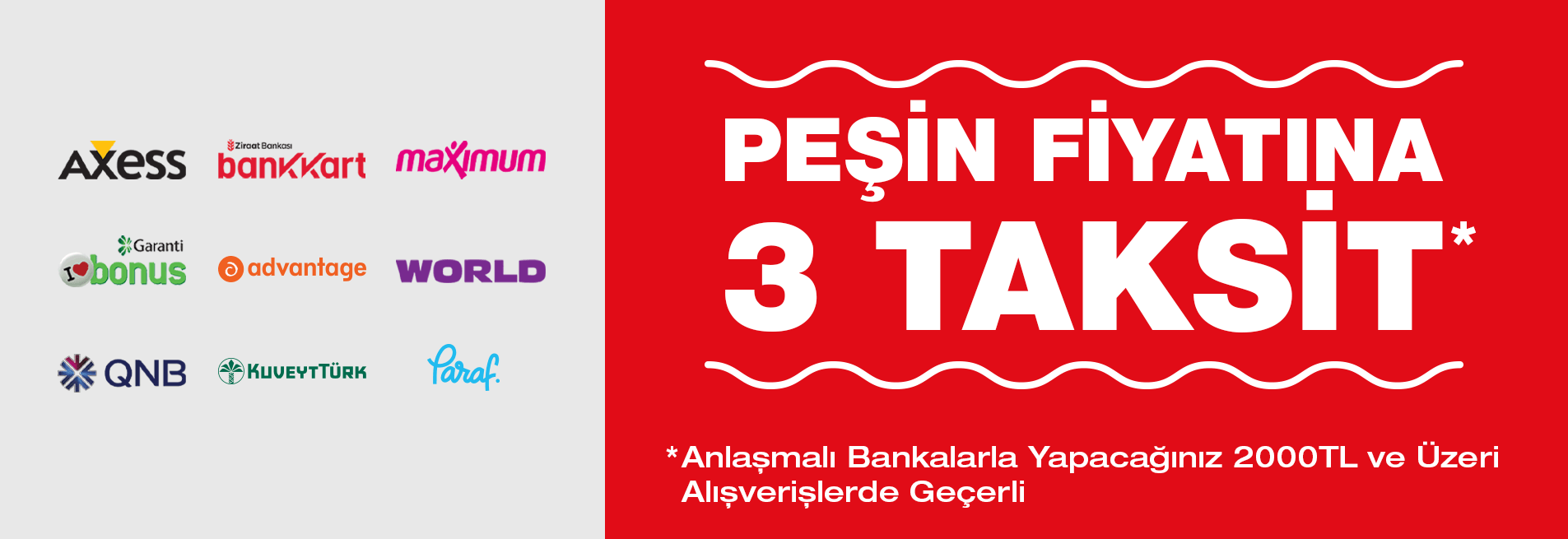 Taksit Seçenekleri