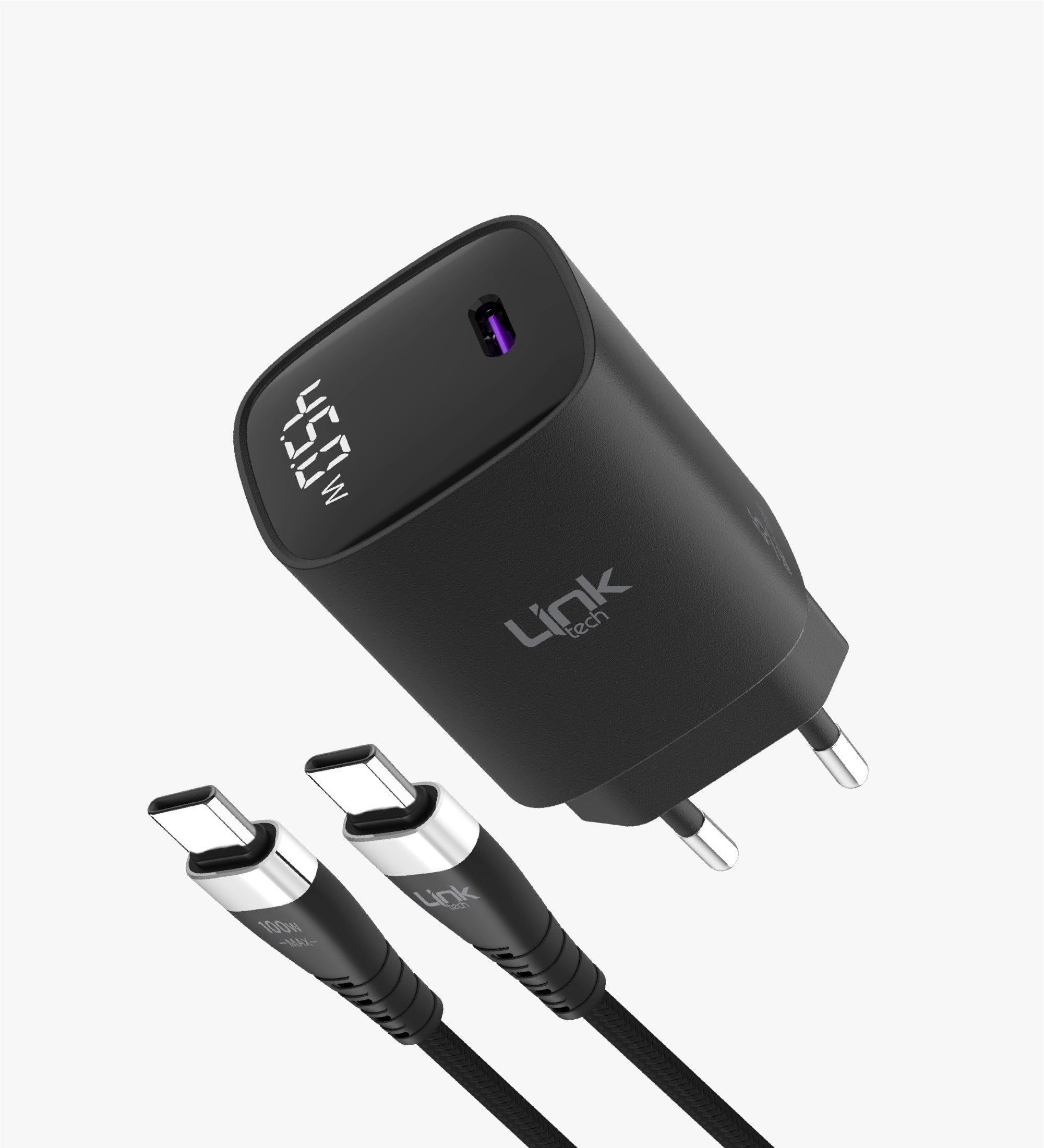 G857  Premium USB-C to C Cable 45W USB-C Super SI Charger