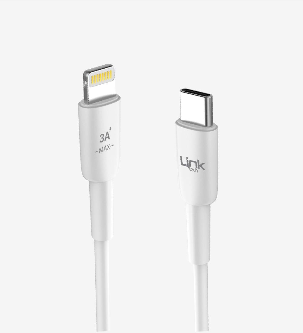 K621 Safe PD 30cm 3A Tip-C Lightning Powerbank Şarj Kablosu