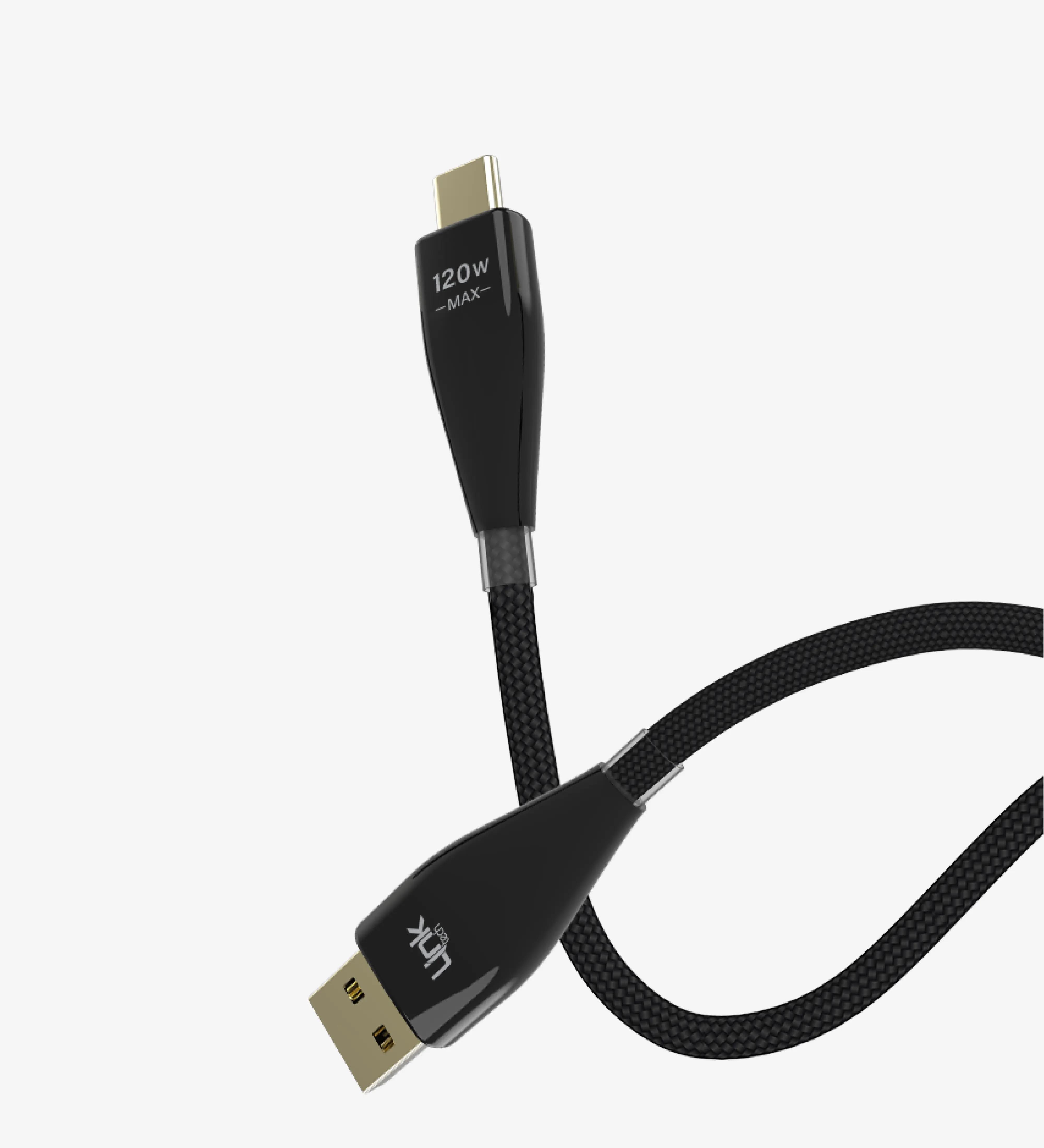 K691 Safe 1200mm 120W  USB-A → Tip-C Şarj Kablosu