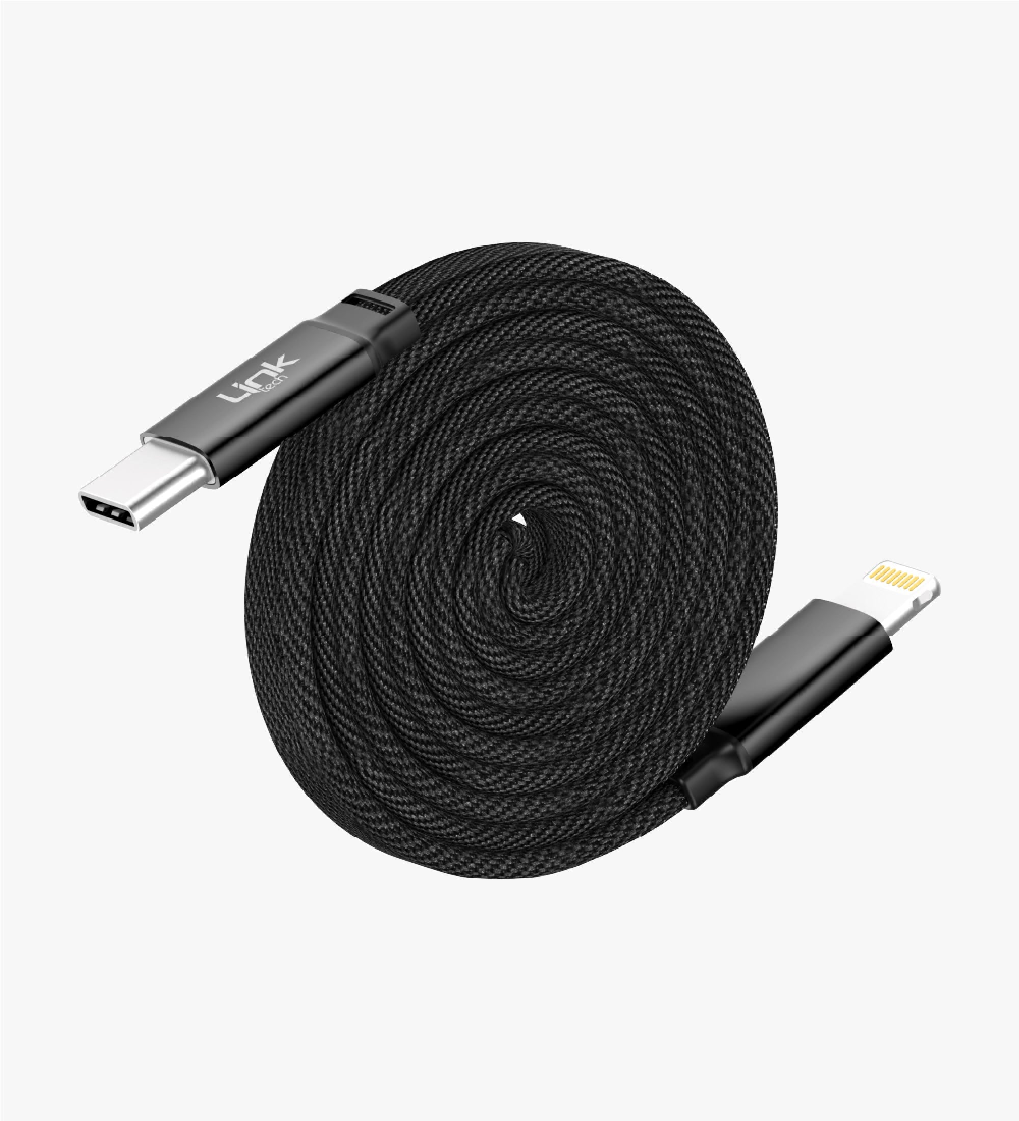 KN06 Fast 1.2 m 30W Type-C - Lightning Manyetik Kablo